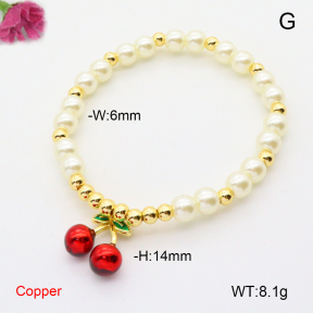 F6B300923vbll-L002  Fashion Copper Bracelet