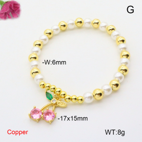 F6B300928vbll-L002  Fashion Copper Bracelet