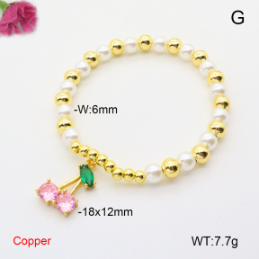 F6B300929vbll-L002  Fashion Copper Bracelet