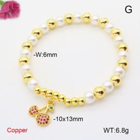 F6B300930vbll-L002  Fashion Copper Bracelet