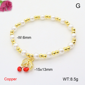 F6B300931vbmb-L002  Fashion Copper Bracelet