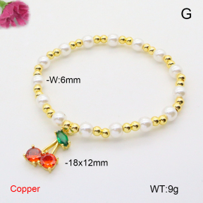 F6B300933vbll-L002  Fashion Copper Bracelet