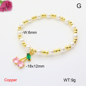 F6B300934vbll-L002  Fashion Copper Bracelet