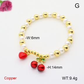 F6B300936vbnl-L002  Fashion Copper Bracelet