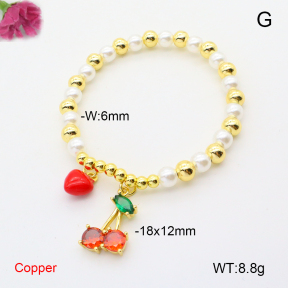 F6B300937vbnl-L002  Fashion Copper Bracelet