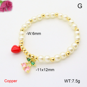 F6B300942vbnl-L002  Fashion Copper Bracelet