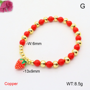 F6B300947bbml-L002  Fashion Copper Bracelet