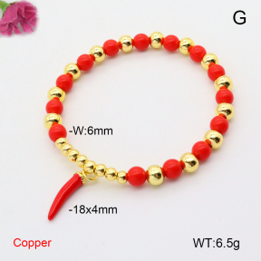 F6B300966vbmb-L002  Fashion Copper Bracelet