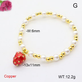 F6B300980bbml-L002  Fashion Copper Bracelet