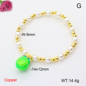 F6B300987bbml-L002  Fashion Copper Bracelet