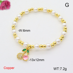 F6B301000vbll-L002  Fashion Copper Bracelet