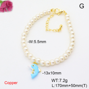 F6B301001vbmb-L002  Fashion Copper Bracelet