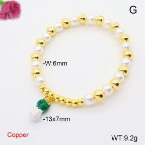 F6B301004vbmb-L002  Fashion Copper Bracelet