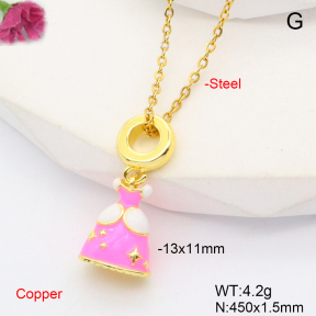 F6N301066baka-L002  Fashion Copper Necklace