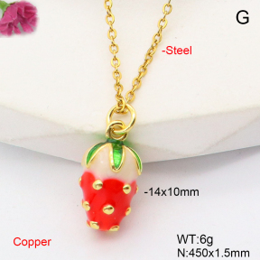 F6N301070aajl-L002  Fashion Copper Necklace