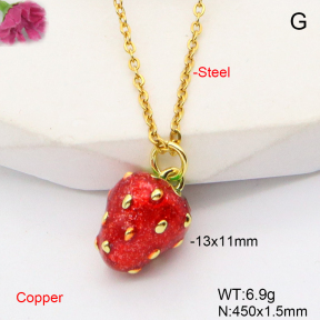 F6N301072aajl-L002  Fashion Copper Necklace