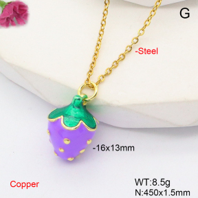 F6N301078aajl-L002  Fashion Copper Necklace