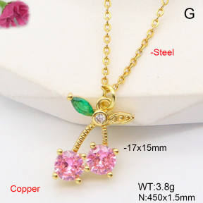 F6N407765vail-L002  Fashion Copper Necklace