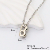 GEN001738vbmb-066  Handmade Polished  Stainless Steel Necklace