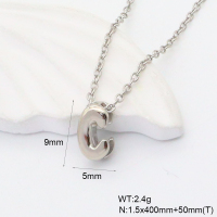 GEN001740vbmb-066  Handmade Polished  Stainless Steel Necklace