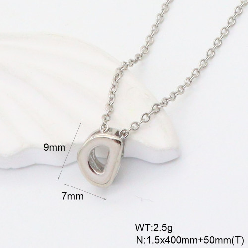 GEN001742vbmb-066  Handmade Polished  Stainless Steel Necklace