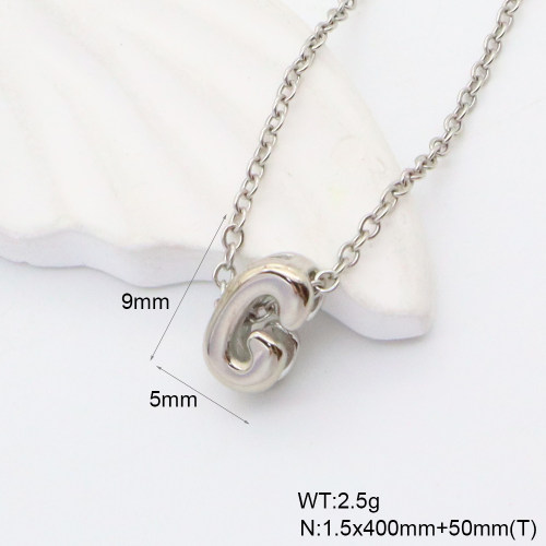 GEN001748vbmb-066  Handmade Polished  Stainless Steel Necklace