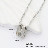 GEN001750vbmb-066  Handmade Polished  Stainless Steel Necklace