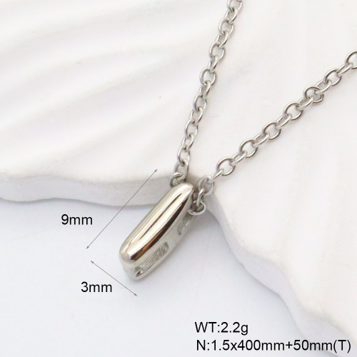 GEN001752vbmb-066  Handmade Polished  Stainless Steel Necklace