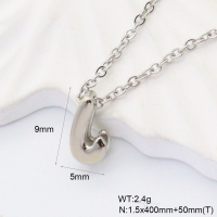 GEN001754vbmb-066  Handmade Polished  Stainless Steel Necklace