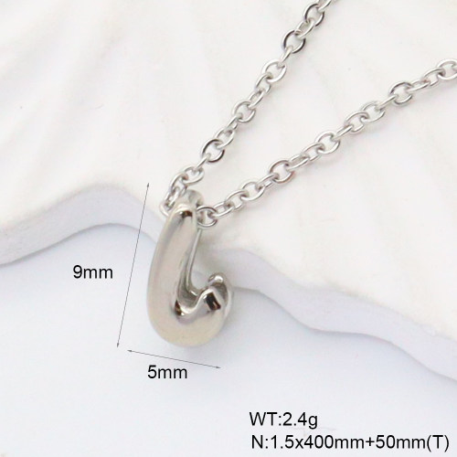 GEN001754vbmb-066  Handmade Polished  Stainless Steel Necklace