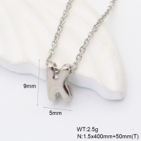 GEN001756vbmb-066  Handmade Polished  Stainless Steel Necklace