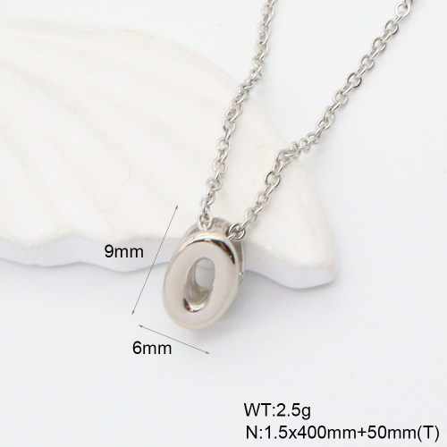 GEN001764vbmb-066  Handmade Polished  Stainless Steel Necklace