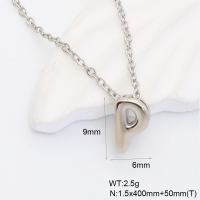 GEN001766vbmb-066  Handmade Polished  Stainless Steel Necklace