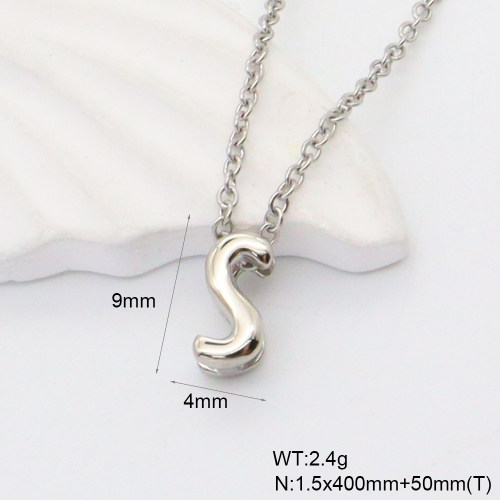 GEN001772vbmb-066  Handmade Polished  Stainless Steel Necklace