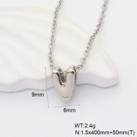 GEN001778vbmb-066  Handmade Polished  Stainless Steel Necklace