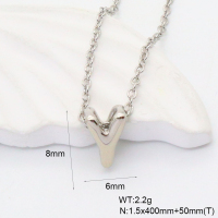 GEN001784vbmb-066  Handmade Polished  Stainless Steel Necklace