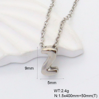 GEN001786vbmb-066  Handmade Polished  Stainless Steel Necklace