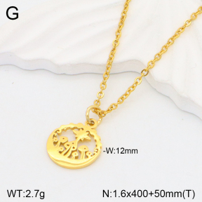 2N2004843ablb-611  Stainless Steel Necklace