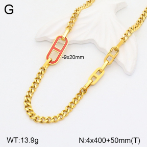 2N4003347bbov-749  Stainless Steel Necklace