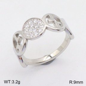 2R4001065vbpb-328  6-9#  Stainless Steel Ring