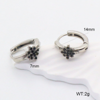 GEE002193abol-241  316 SS  Stainless Steel Earrings