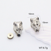 GEE002222bbov-241  316 SS  Stainless Steel Earrings