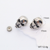 GEE002223bbov-241  316 SS  Stainless Steel Earrings