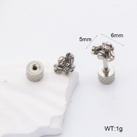 GEE002231vbmb-241  316 SS  Stainless Steel Earrings