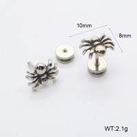 GEE002234vbmb-241  316 SS  Stainless Steel Earrings