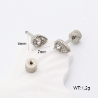 GEE002238vbnb-241  316 SS  Stainless Steel Earrings