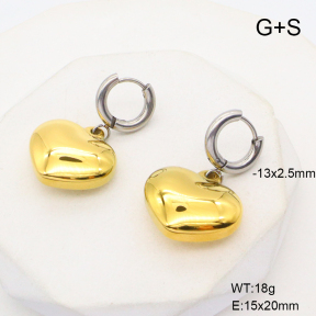 6E2006779vbpb-908  Stainless Steel Earrings