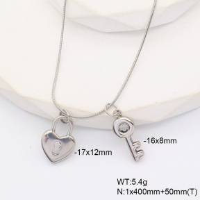 6N2004804bbov-908  Stainless Steel Necklace