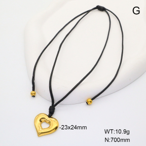 6N3001696bbml-908  Stainless Steel Necklace