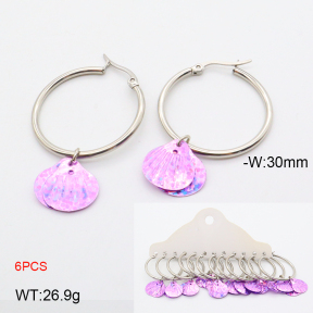 6E4004391ahlv-212  Stainless Steel Earrings